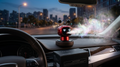 Lanxuan Robot Smart Car Fragrance Diffuser - Metallic Red