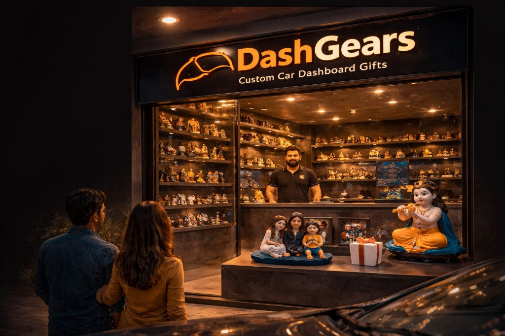 DashGears storefront — Custom Car Dashboard Gifts